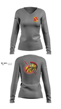 135th FSC Women's Long Sleeve V-neck Shirt - 4