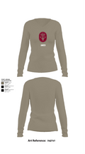 Amed 64194454 Women's Long Sleeve V-neck Shirt - 62