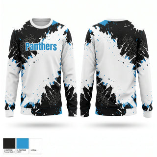 Crew Neck Sweatshirt, Panthers, Track & Field, Teamtime, Team time, sublimation, custom sports apparel, team uniforms, spirit wear, spiritwear, sports uniforms, custom shirts, team store, custom team store, fundraiser sports, apparel fundraiser