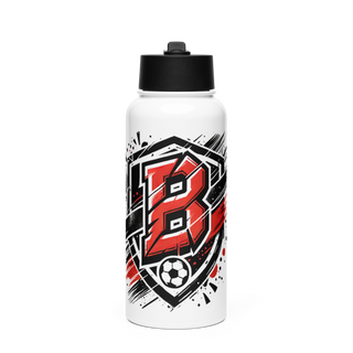 Bremen Soccer 43013668 Stainless Steel Water Bottle with a Straw Lid