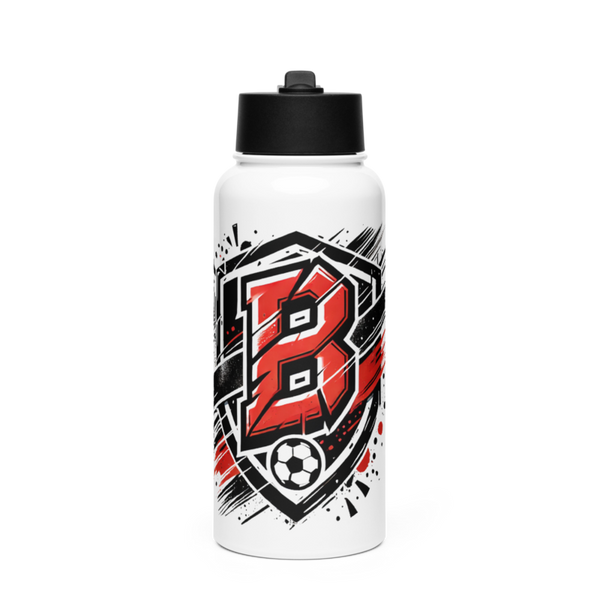 Bremen Soccer 43013668 Stainless Steel Water Bottle with a Straw Lid