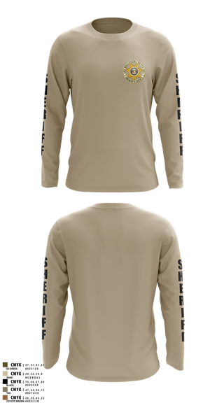Long Sleeve Performance Shirt, Bollinger County Sheriff’s Office, Police, Teamtime, Team time, sublimation, custom sports apparel, team uniforms, spirit wear, spiritwear, sports uniforms, custom shirts, team store, custom team store, fundraiser sports, apparel fundraiser