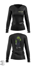 South Gang Unit Women's Long Sleeve V-neck Shirt - 7