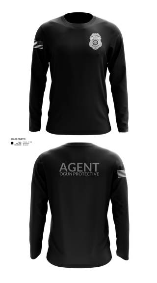 Long Sleeve Performance Shirt, OGUN, Police, Teamtime, Team time, sublimation, custom sports apparel, team uniforms, spirit wear, spiritwear, sports uniforms, custom shirts, team store, custom team store, fundraiser sports, apparel fundraiser