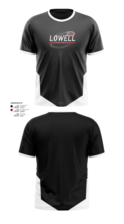 Lowell Red Devils Short Sleeve Performance Shirt - 21
