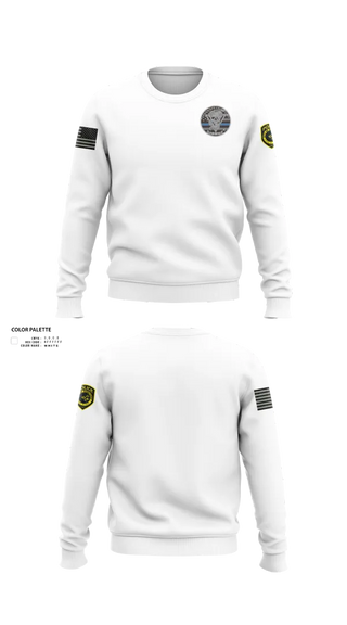 Crew Neck Sweatshirt, Robstown Police Department, Police, Teamtime, Team time, sublimation, custom sports apparel, team uniforms, spirit wear, spiritwear, sports uniforms, custom shirts, team store, custom team store, fundraiser sports, apparel fundraiser
