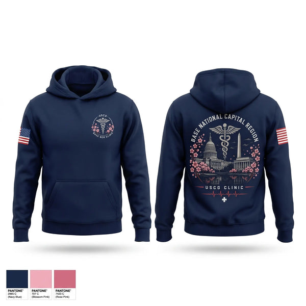Hoodie, Base NCR Clinic, Coast Guard, Teamtime, Team time, sublimation, custom sports apparel, team uniforms, spirit wear, spiritwear, sports uniforms, custom shirts, team store, custom team store, fundraiser sports, apparel fundraiser