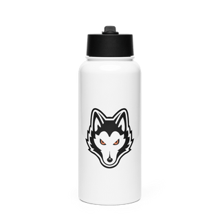 Pawhuska High School Baseball 83401467 Stainless Steel Water Bottle with a Straw Lid