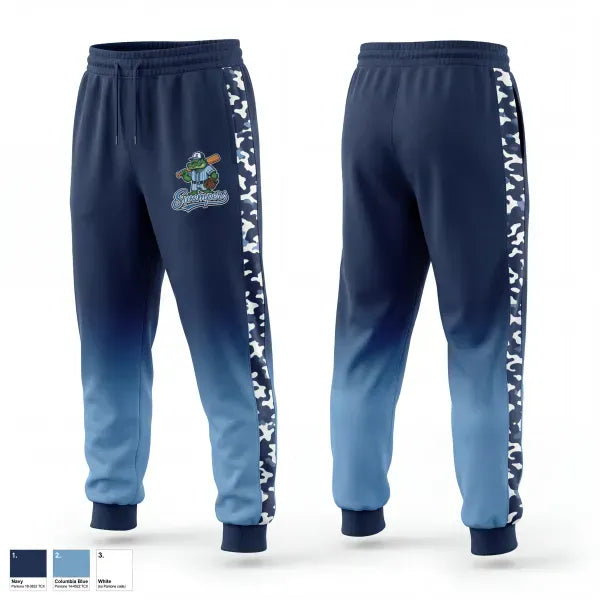 Sweatpants, Swampers, Baseball, Teamtime, Team time, sublimation, custom sports apparel, team uniforms, spirit wear, spiritwear, sports uniforms, custom shirts, team store, custom team store, fundraiser sports, apparel fundraiser