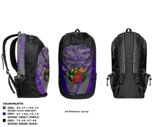 Gear Bag, Disc golf, Golf, Teamtime, Team time, sublimation, custom sports apparel, team uniforms, spirit wear, spiritwear, sports uniforms, custom shirts, team store, custom team store, fundraiser sports, apparel fundraiser