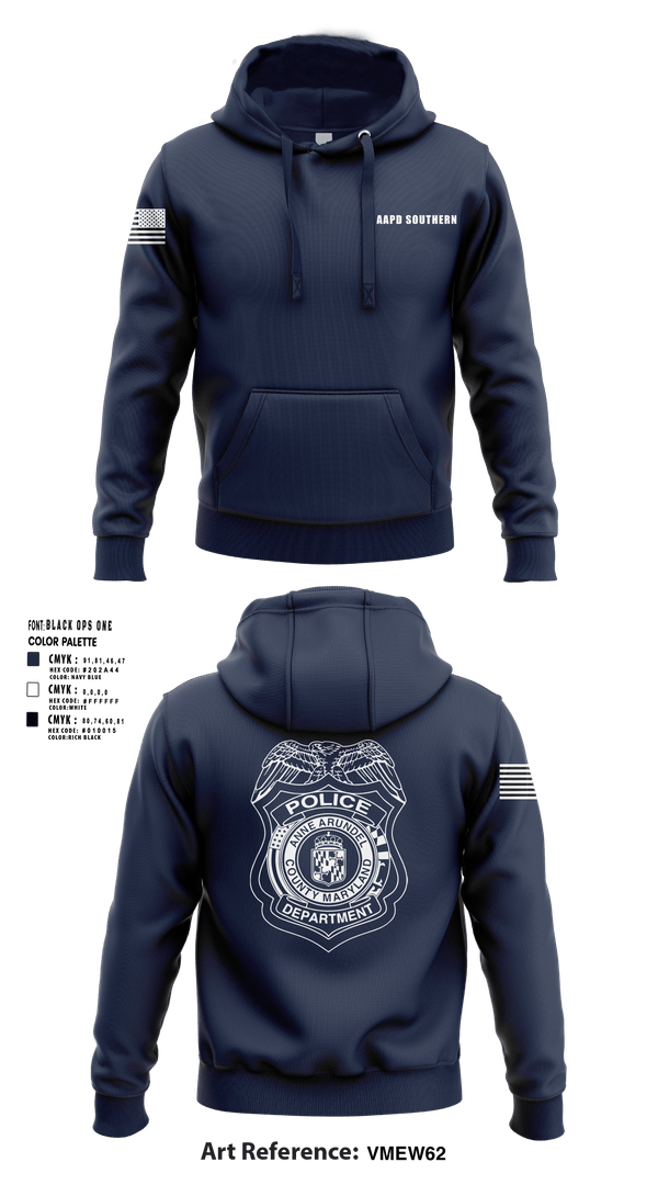 Hoodie, AAPD Southern, Police, Teamtime, Team time, sublimation, custom sports apparel, team uniforms, spirit wear, spiritwear, sports uniforms, custom shirts, team store, custom team store, fundraiser sports, apparel fundraiser