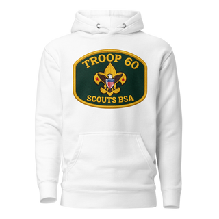 Unisex Hoodie - 1 - White