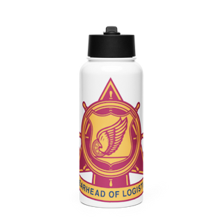 139th FSC 12835953 Stainless Steel Water Bottle with a Straw Lid