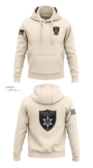 Hoodie, Fayette County Sheriff WV, Police, Teamtime, Team time, sublimation, custom sports apparel, team uniforms, spirit wear, spiritwear, sports uniforms, custom shirts, team store, custom team store, fundraiser sports, apparel fundraiser