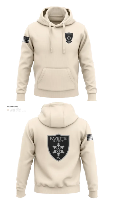 Fayette County Sheriff WV 38752837 Hoodie - 21