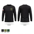 Hudson NH Police Department 87413923 Long Sleeve Performance Shirt - 1
