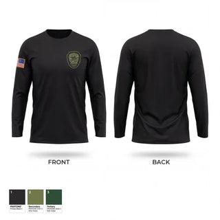 Long Sleeve Performance Shirt, Hudson NH Police Department, Police, Teamtime, Team time, sublimation, custom sports apparel, team uniforms, spirit wear, spiritwear, sports uniforms, custom shirts, team store, custom team store, fundraiser sports, apparel fundraiser