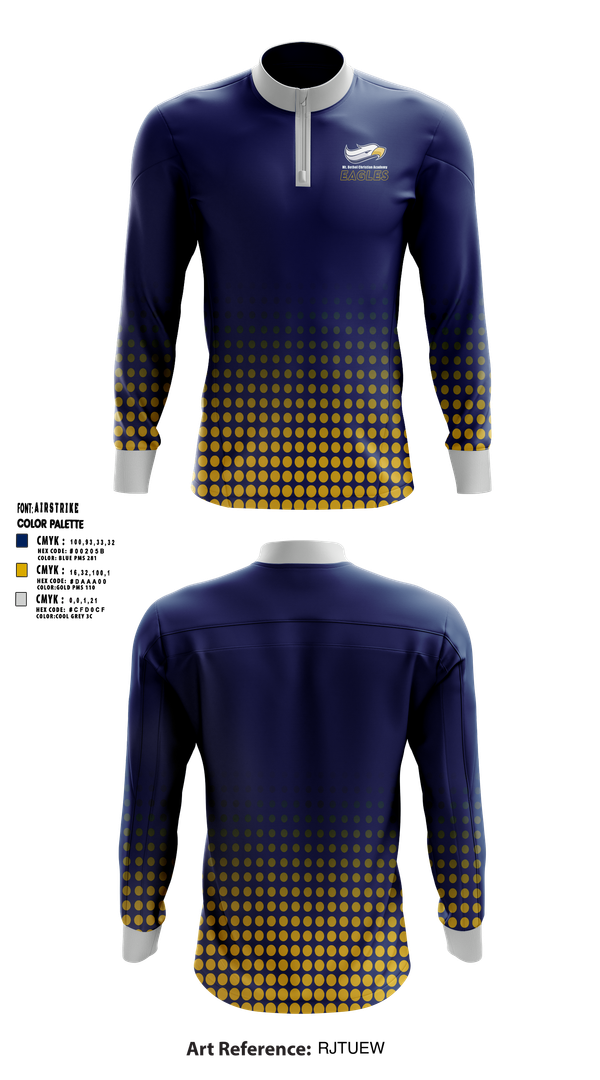 Quarter Zip Jacket, Mt. Bethel Christian Academy Golf Program, Golf, Teamtime, Team time, sublimation, custom sports apparel, team uniforms, spirit wear, spiritwear, sports uniforms, custom shirts, team store, custom team store, fundraiser sports, apparel fundraiser