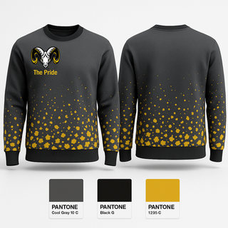 Crew Neck Sweatshirt, The Pride, Track & Field, Teamtime, Team time, sublimation, custom sports apparel, team uniforms, spirit wear, spiritwear, sports uniforms, custom shirts, team store, custom team store, fundraiser sports, apparel fundraiser