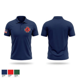Short Sleeve Performance Polo, Riggins City Fire Department, Fire Department, Teamtime, Team time, sublimation, custom sports apparel, team uniforms, spirit wear, spiritwear, sports uniforms, custom shirts, team store, custom team store, fundraiser sports, apparel fundraiser