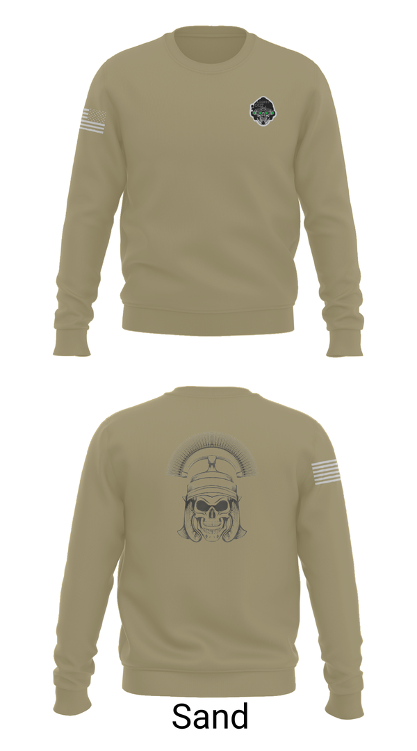 Crew Neck Sweatshirt, C-CO 1-145th AR, , Teamtime, Team time, sublimation, custom sports apparel, team uniforms, spirit wear, spiritwear, sports uniforms, custom shirts, team store, custom team store, fundraiser sports, apparel fundraiser