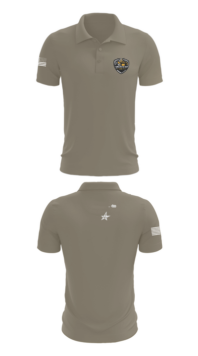 USS WASP 47898646 Short Sleeve Performance Polo - 64