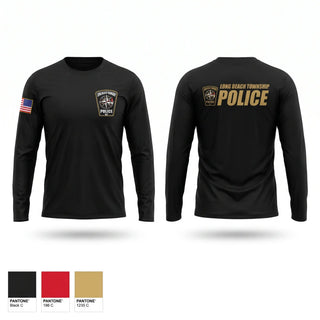Long Sleeve Performance Shirt, Long Beach Township Police Department, Police, Teamtime, Team time, sublimation, custom sports apparel, team uniforms, spirit wear, spiritwear, sports uniforms, custom shirts, team store, custom team store, fundraiser sports, apparel fundraiser