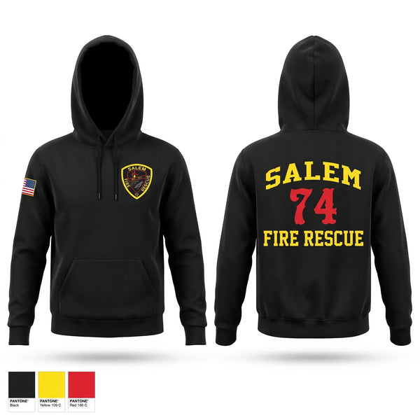 Hoodie, Salem Fire & Rescue, Fire Department, Teamtime, Team time, sublimation, custom sports apparel, team uniforms, spirit wear, spiritwear, sports uniforms, custom shirts, team store, custom team store, fundraiser sports, apparel fundraiser