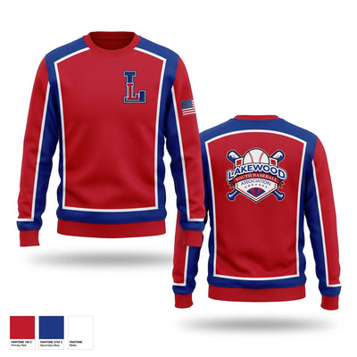 Lakewood Youth Baseball Association Crew Neck Sweatshirt - 1