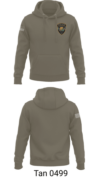 Hoodie, Gore Police Department, Police, Teamtime, Team time, sublimation, custom sports apparel, team uniforms, spirit wear, spiritwear, sports uniforms, custom shirts, team store, custom team store, fundraiser sports, apparel fundraiser