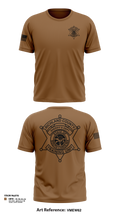 Richland County Sheriff's Department Training Unit Old School Cotton Feel Shirt - 11
