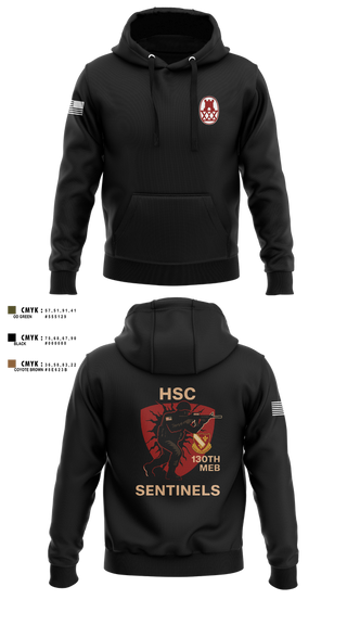 Hoodie, HSC 130th MEB, Army, Teamtime, Team time, sublimation, custom sports apparel, team uniforms, spirit wear, spiritwear, sports uniforms, custom shirts, team store, custom team store, fundraiser sports, apparel fundraiser