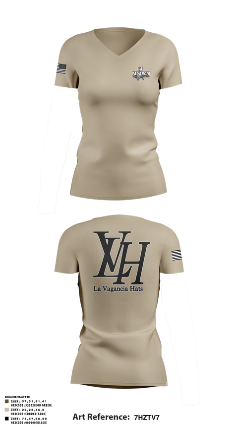 Womens Short Sleeve Vneck Shirt, La Vagancia Hats, , Teamtime, Team time, sublimation, custom sports apparel, team uniforms, spirit wear, spiritwear, sports uniforms, custom shirts, team store, custom team store, fundraiser sports, apparel fundraiser