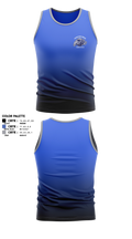 Pasquotank County Panthers 65448582 Men's Track Singlet - 3