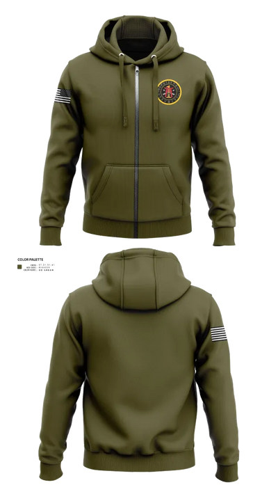 D.B. Coopers 15959571 Zip Hoodie - 152