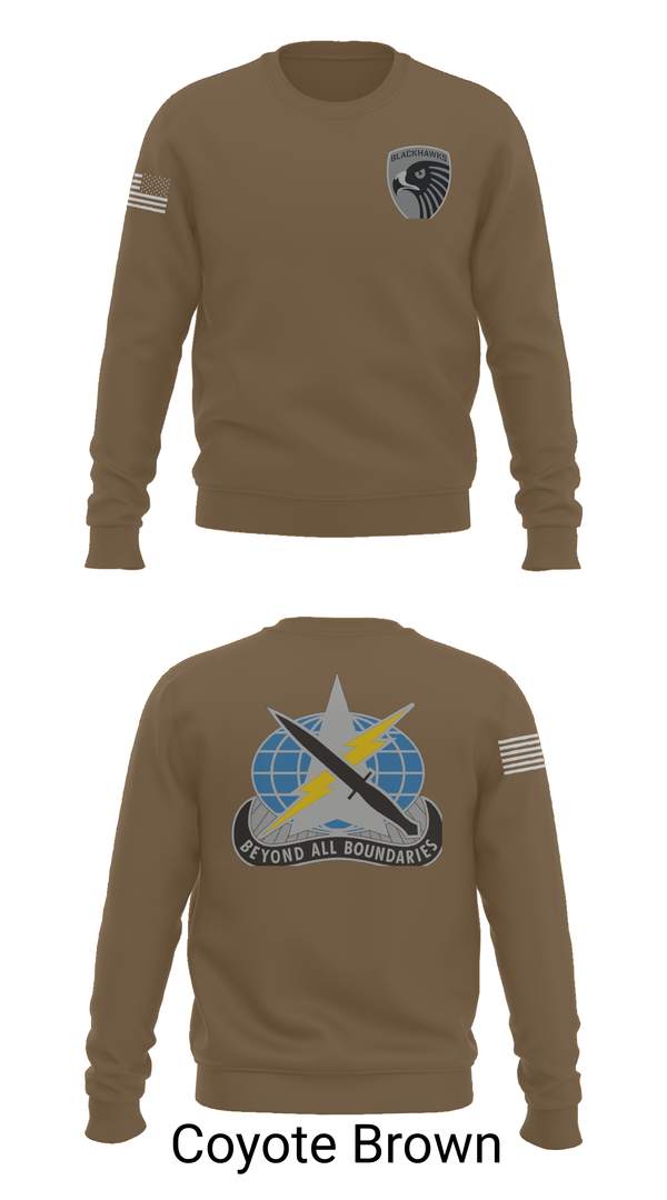 Crew Neck Sweatshirt, 743rd MI BN, , Teamtime, Team time, sublimation, custom sports apparel, team uniforms, spirit wear, spiritwear, sports uniforms, custom shirts, team store, custom team store, fundraiser sports, apparel fundraiser