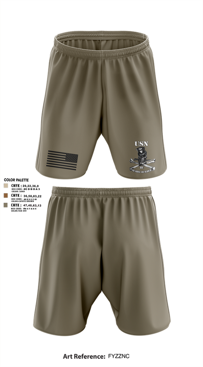 NMCB-25 17597723 Athletic Shorts With Pockets - 3