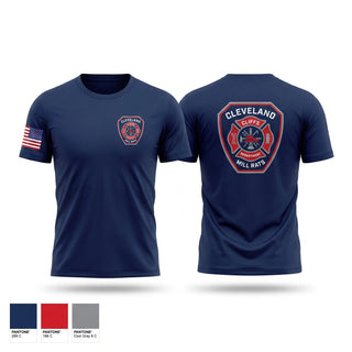 Short Sleeve Performance Shirt, Cleveland Cliffs Fire Department, Fire Department, Teamtime, Team time, sublimation, custom sports apparel, team uniforms, spirit wear, spiritwear, sports uniforms, custom shirts, team store, custom team store, fundraiser sports, apparel fundraiser