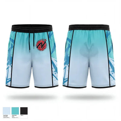 North Starz 82912167 Mens Reversible Basketball Shorts - 1