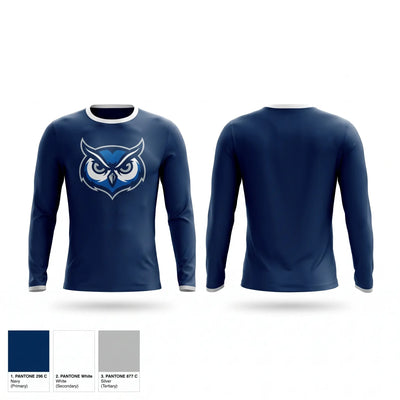 Founders Owls 16416107 Long Sleeve Performance Shirt 2