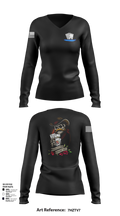 USS Jefferson City 53236918 Women's Long Sleeve V-neck Shirt - 12