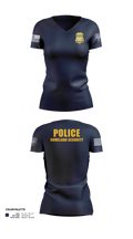 Federal Protective Service Women's Short Sleeve V-neck Shirt - 21