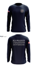 Milwaukee Fire Department Training Division Long Sleeve Performance Shirt - 3