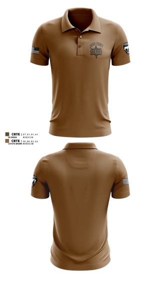 Long Sleeve Performance Polo, Cassia County Sheriff’s Office, Police, Teamtime, Team time, sublimation, custom sports apparel, team uniforms, spirit wear, spiritwear, sports uniforms, custom shirts, team store, custom team store, fundraiser sports, apparel fundraiser