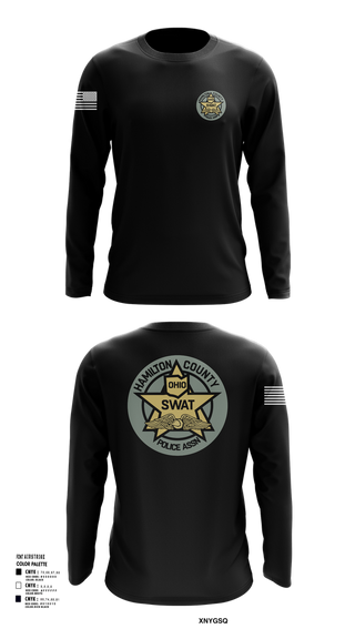 Long Sleeve Performance Shirt, HCPA Swat, , Teamtime, Team time, sublimation, custom sports apparel, team uniforms, spirit wear, spiritwear, sports uniforms, custom shirts, team store, custom team store, fundraiser sports, apparel fundraiser