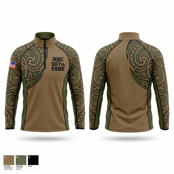 Windbreaker, HHC, 307th ESB-E, Army, Teamtime, Team time, sublimation, custom sports apparel, team uniforms, spirit wear, spiritwear, sports uniforms, custom shirts, team store, custom team store, fundraiser sports, apparel fundraiser