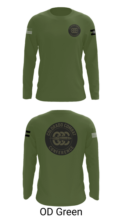 Colorado Combat Conference 90728248 Long Sleeve Performance Shirt 44