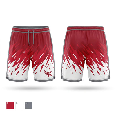 Red Raiders Athletic Shorts With Pockets - 1