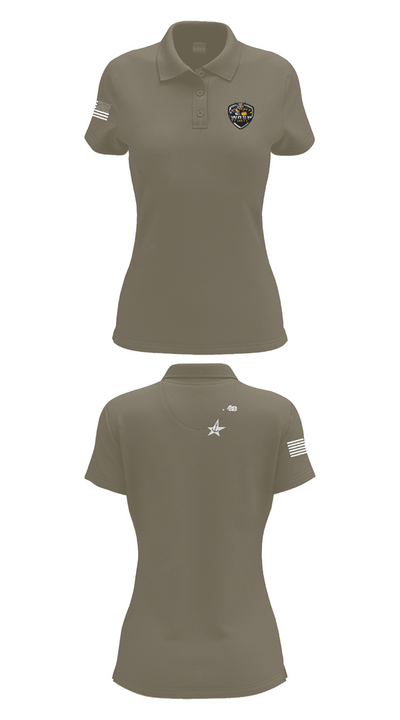 USS WASP 47898646 Women's Short Sleeve Performance Polo  - 71