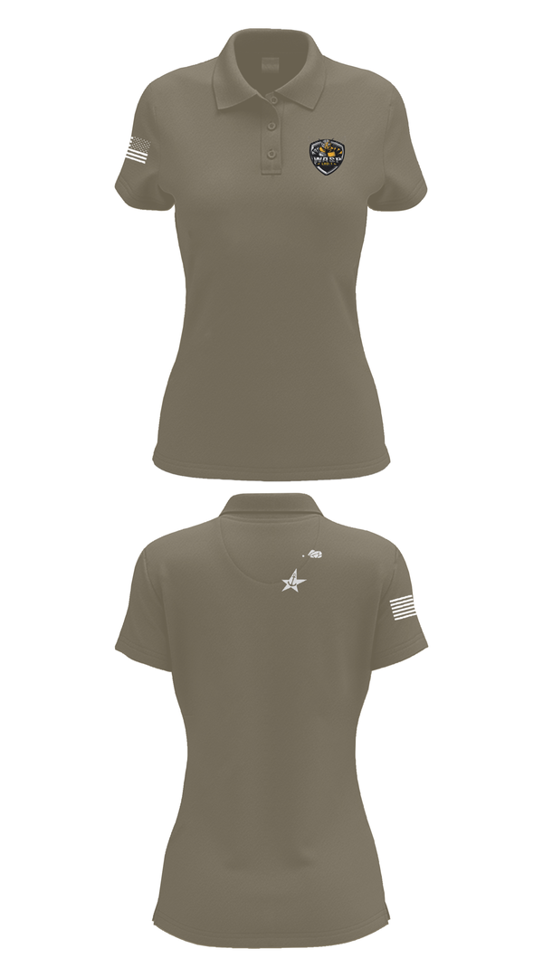 Womens Short Sleeve Performance Polo, USS WASP, , Teamtime, Team time, sublimation, custom sports apparel, team uniforms, spirit wear, spiritwear, sports uniforms, custom shirts, team store, custom team store, fundraiser sports, apparel fundraiser
